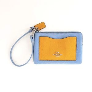 Coach  Colorblocked Wristlet